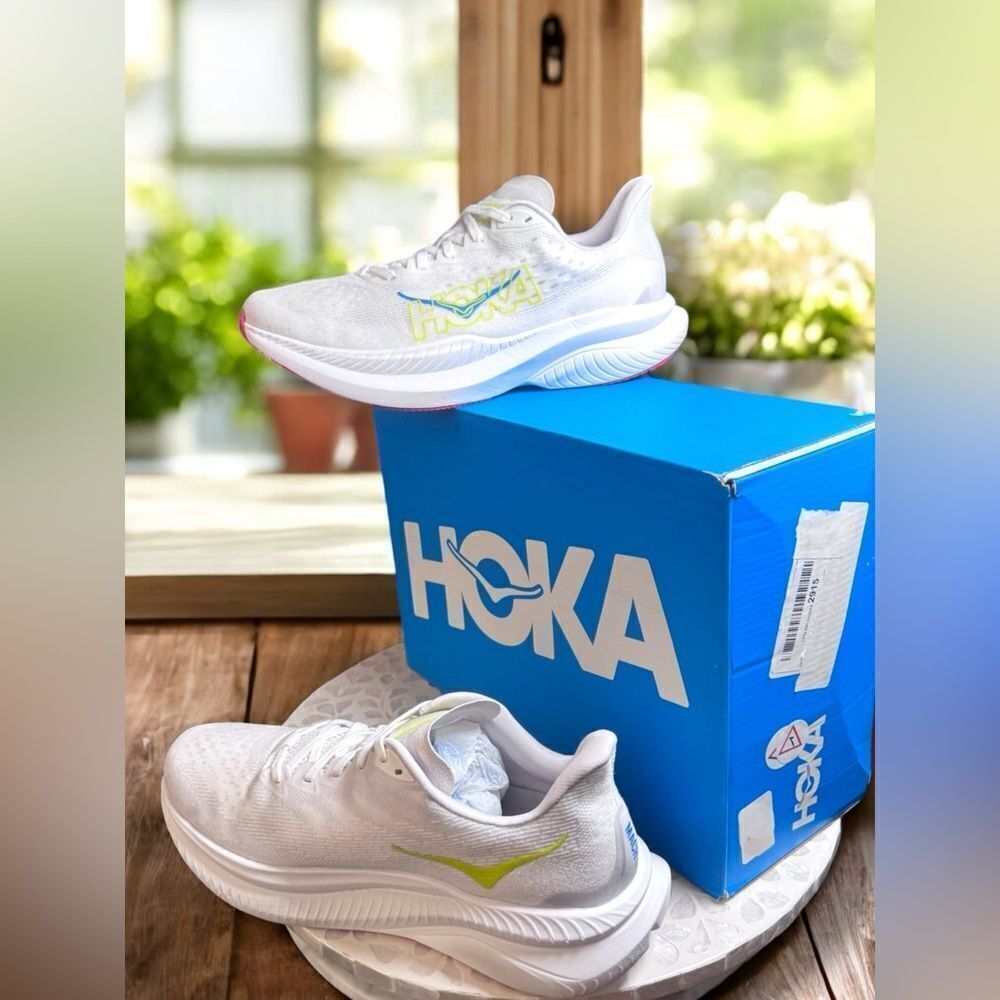 HOKA One One Mach 6 Supportive Running Shoes 1147790-FTG Men's US 10.5 EU 44 2/3